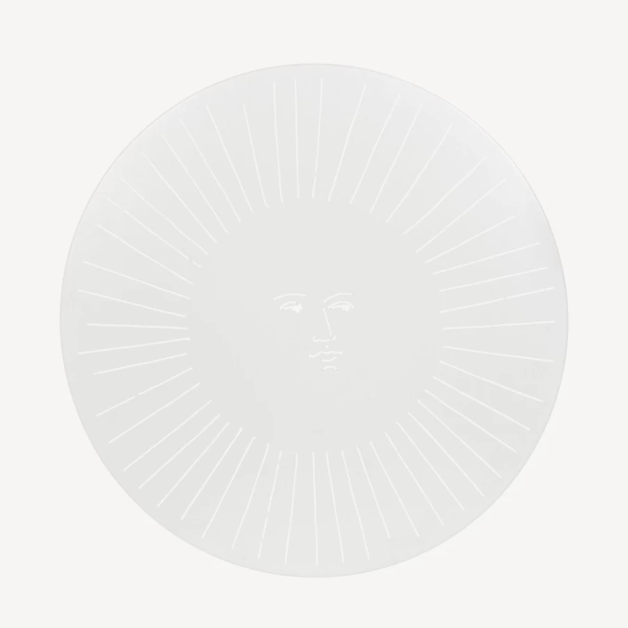 Fornasetti White Outdoor Table Ara Solis – Elegant Garden Furniture