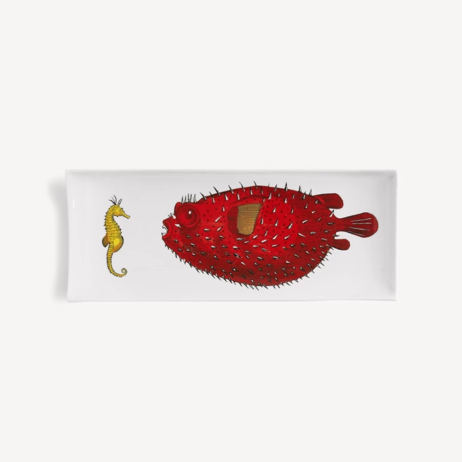 Fornasetti Multicolour Tray Affronto Decorative Collectible
