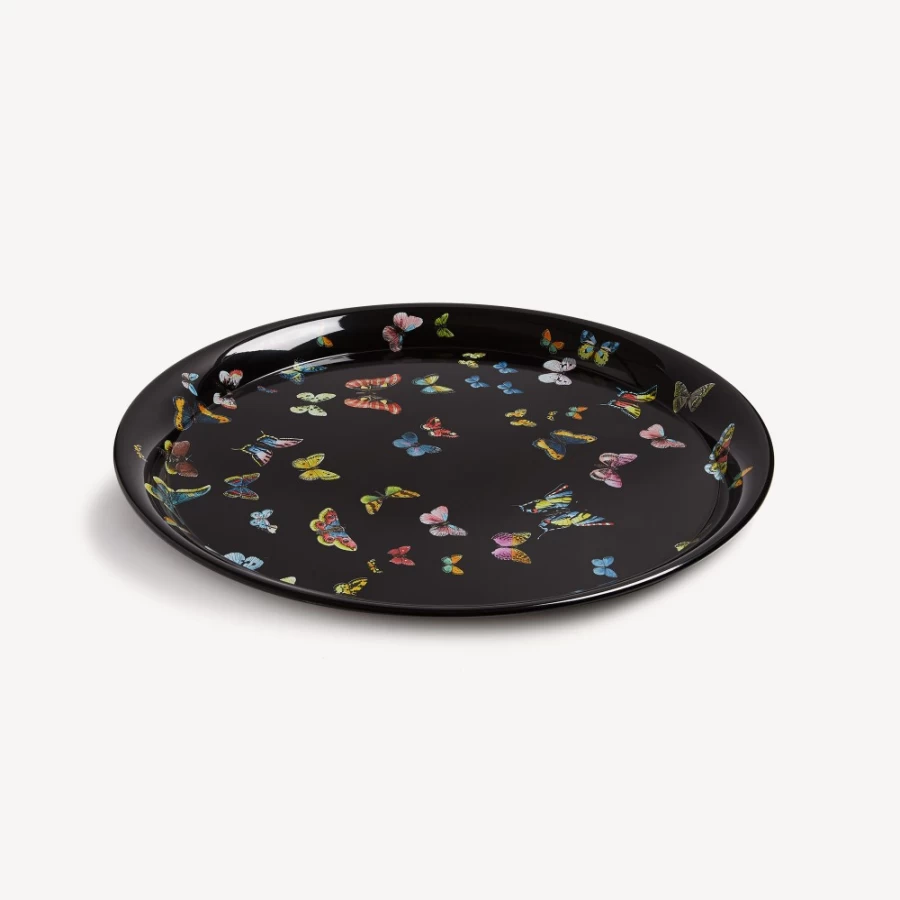 Fornasetti Multicolour Tray Farfalle - Decorative Italian Design Collectible