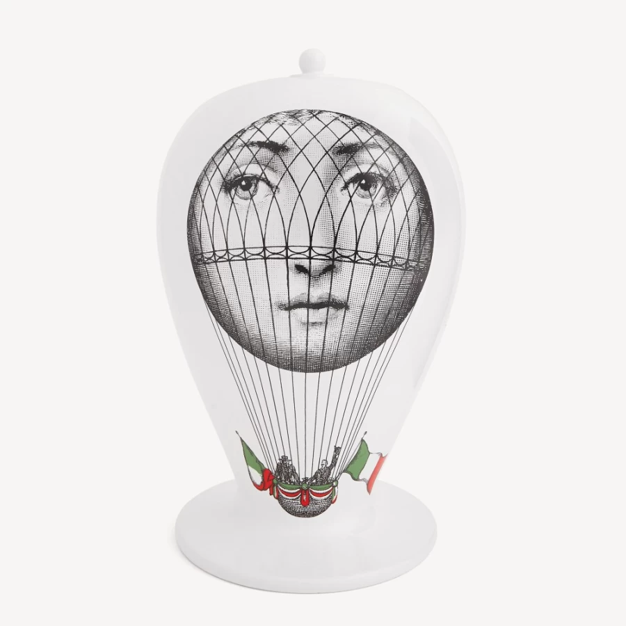 Fornasetti Unita D'Italia Maxi Vase - Multicolour Collectible Designer Home Decor