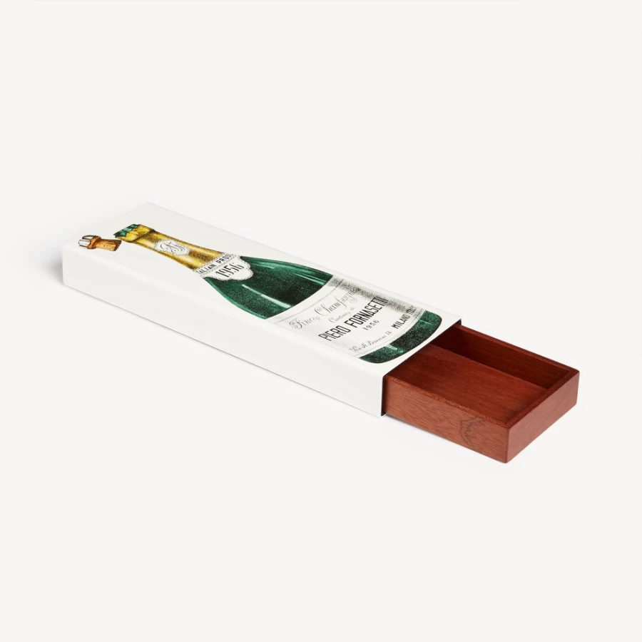 Fornasetti Multicolour Box Champagne Decorative Collectible