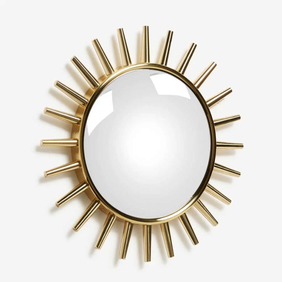 Fornasetti Gold Mirror Raggiera - Decorative Wall Mirror with Elegant Design