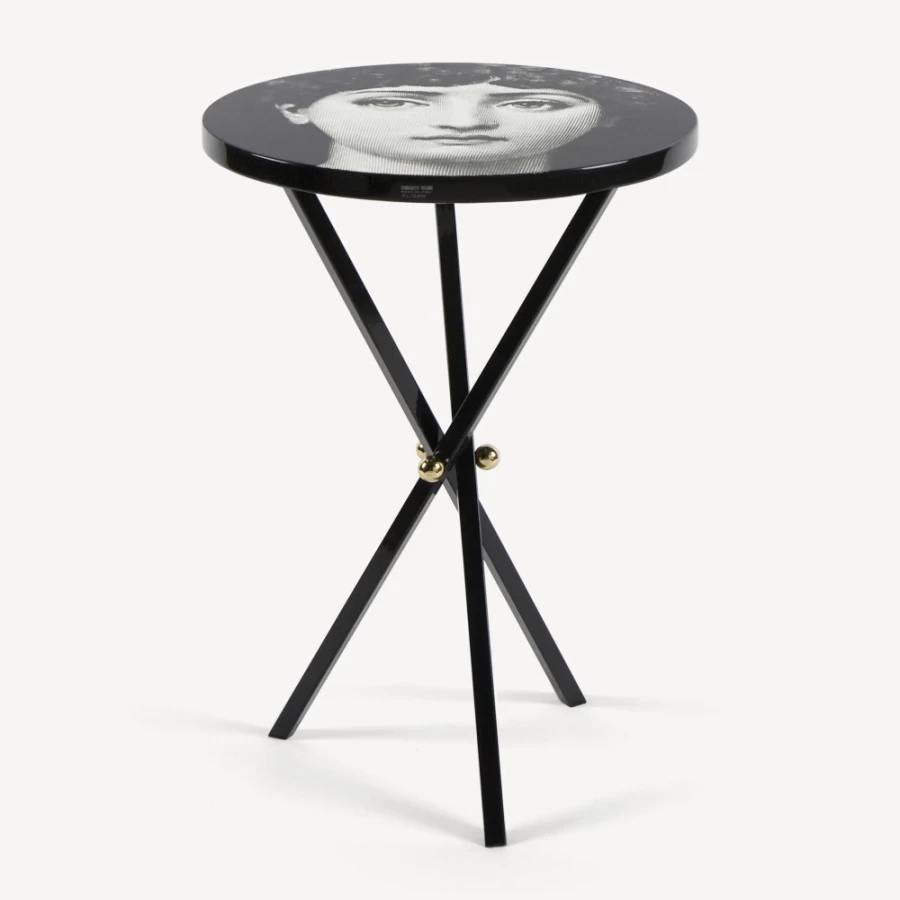 Fornasetti Tema E Variazioni N.1 White and Black Coffee Table