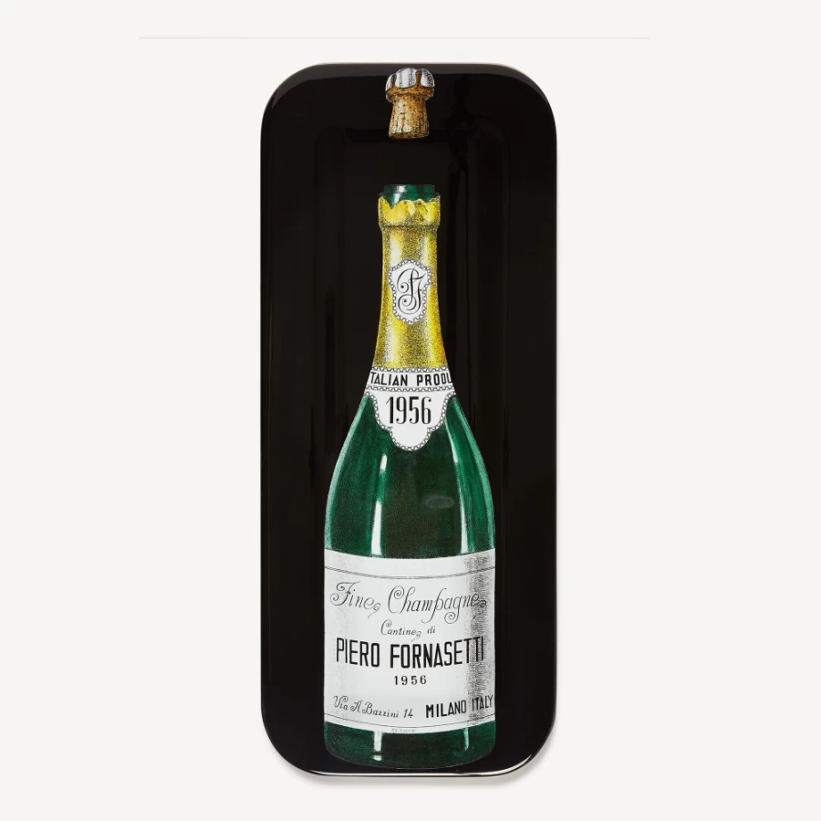 Fornasetti Multicolour Champagne Tray - Decorative Serving Tray with Unique Design