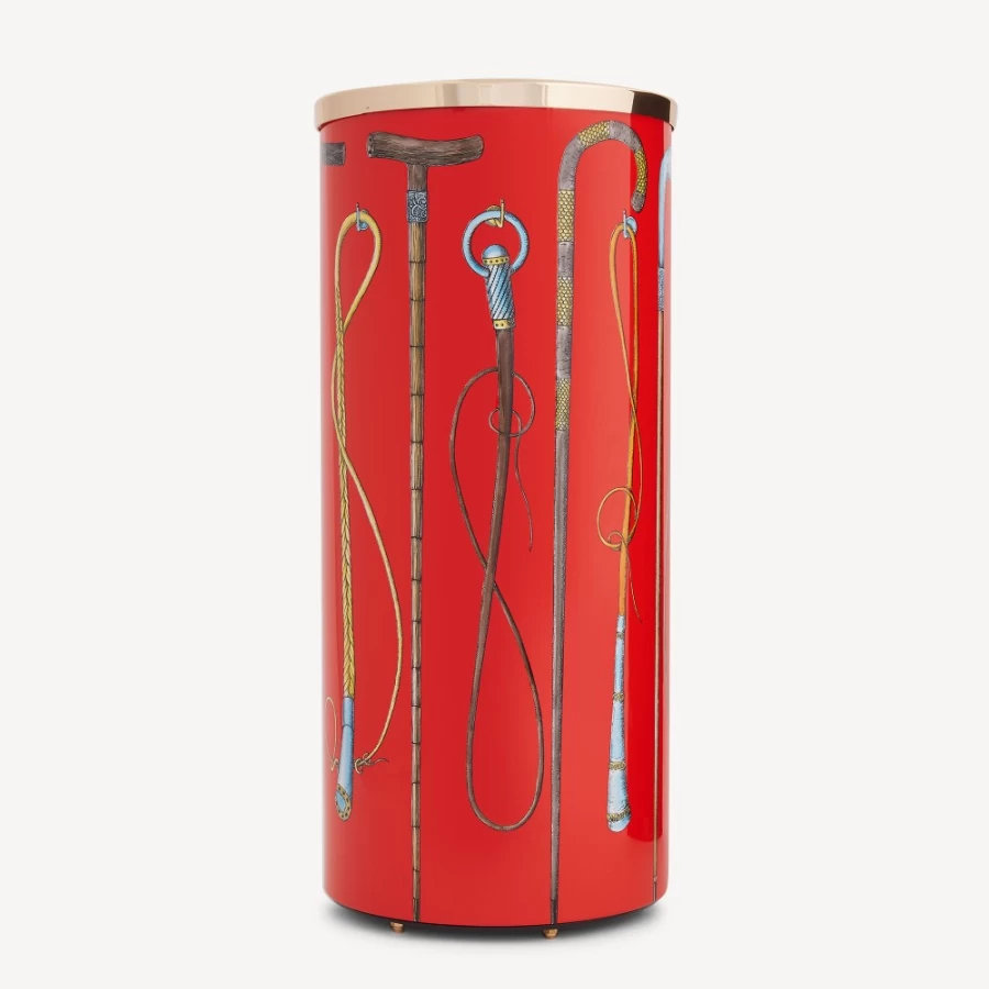 Fornasetti Multicolour Umbrella and Walking Cane Stand - Ombrelli E Bastoni Holder