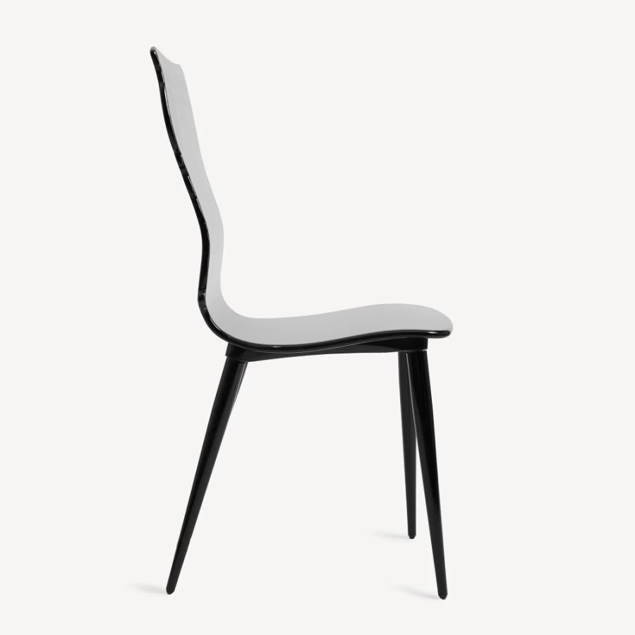 Fornasetti Corinthian Capitel Chair in Gold and Black - Classic Designer Furniture