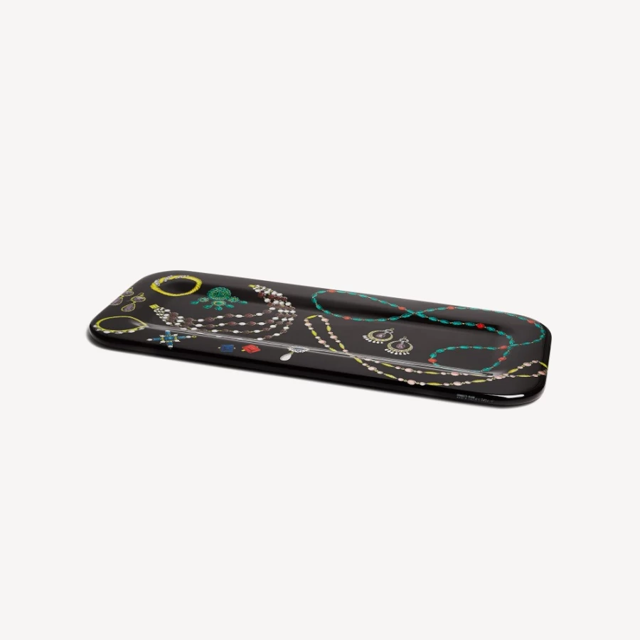 Fornasetti Multicolour Tray Gioielli Decorative Jewelry Tray