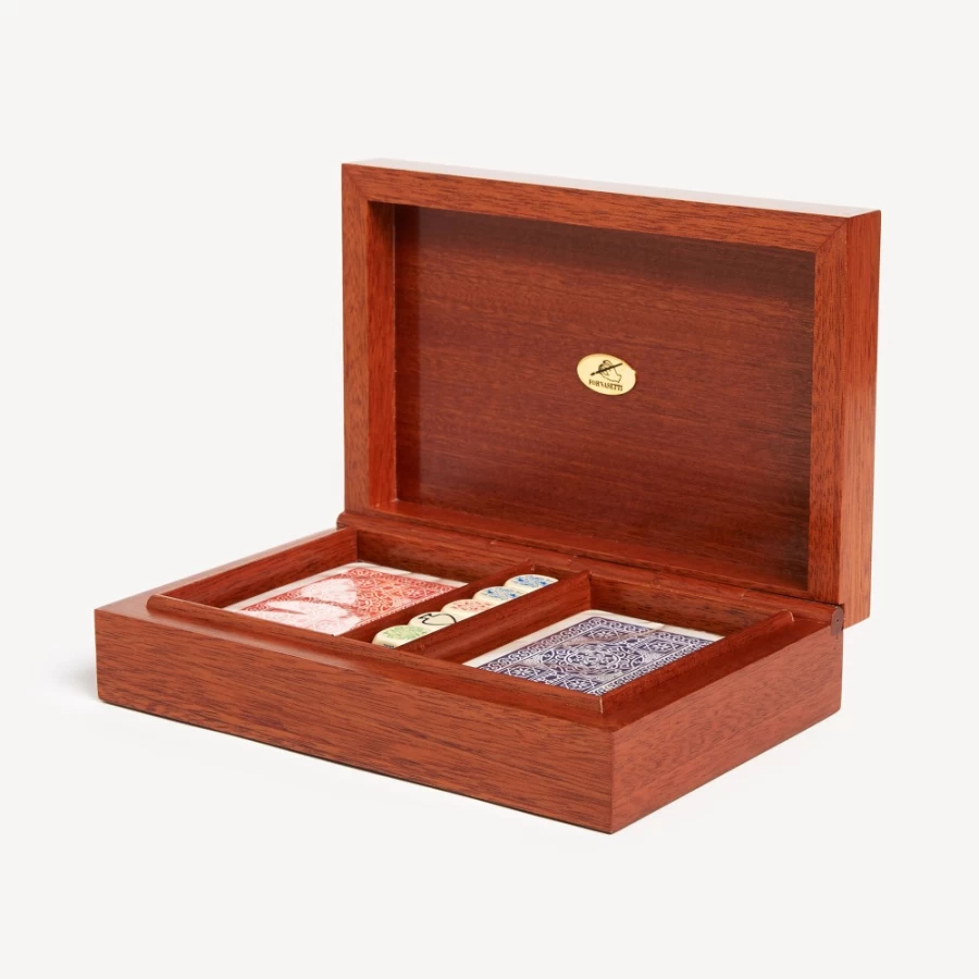Fornasetti Multicolour Playing Card Box - Citta Di Carte Luxury Deck Case