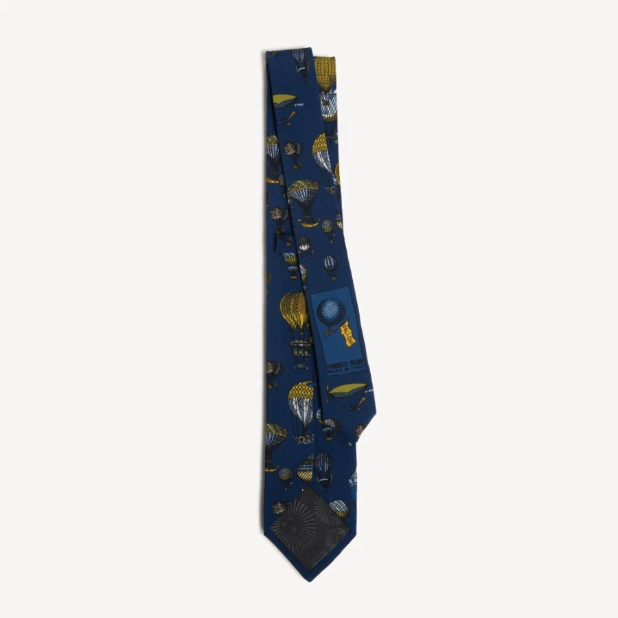 Fornasetti Multicolour Tie Palloni Silk Scarf - Luxury Italian Designer Accessory