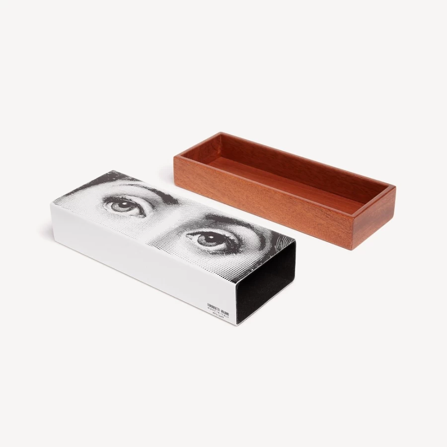 Fornasetti Multicolour Box Occhi Decorative Collectible Box
