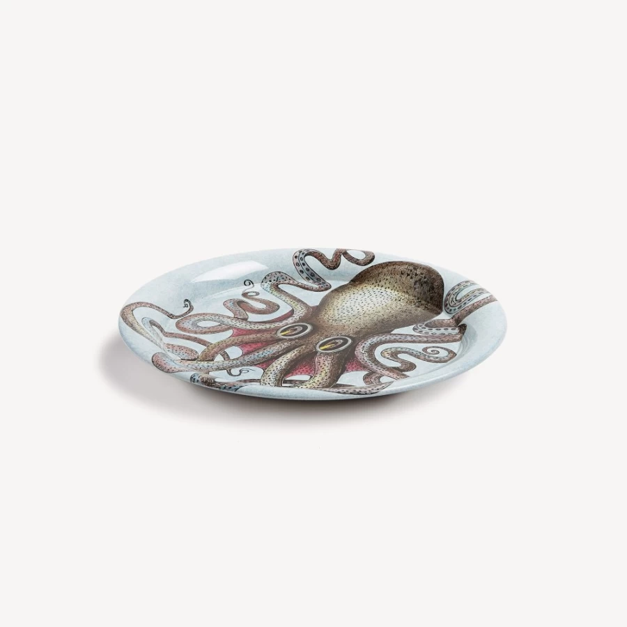 Fornasetti Multicolour Polipo Tray - Decorative Collectible Design