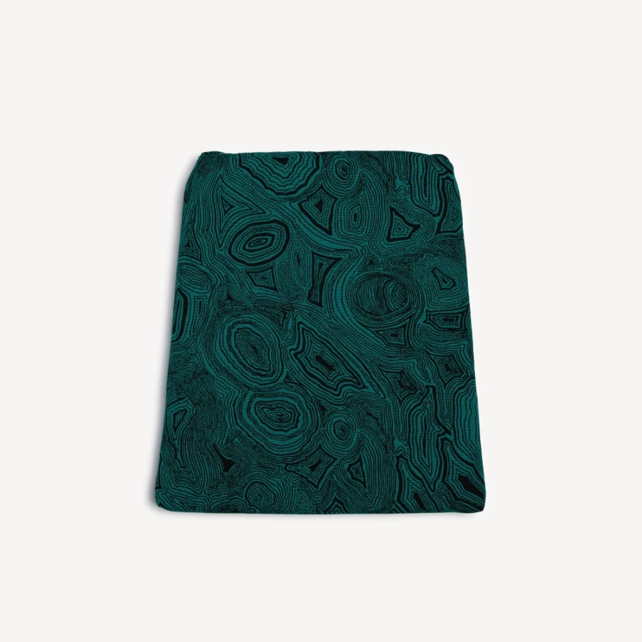 Fornasetti Outdoor Cushion Malachite Green Black Chair Capitellum Pillow Cover