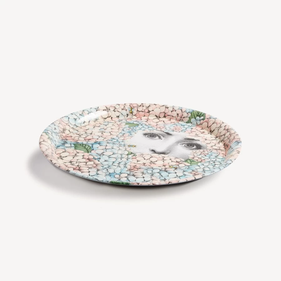 Fornasetti Multicolour Ortensia Decorative Tray