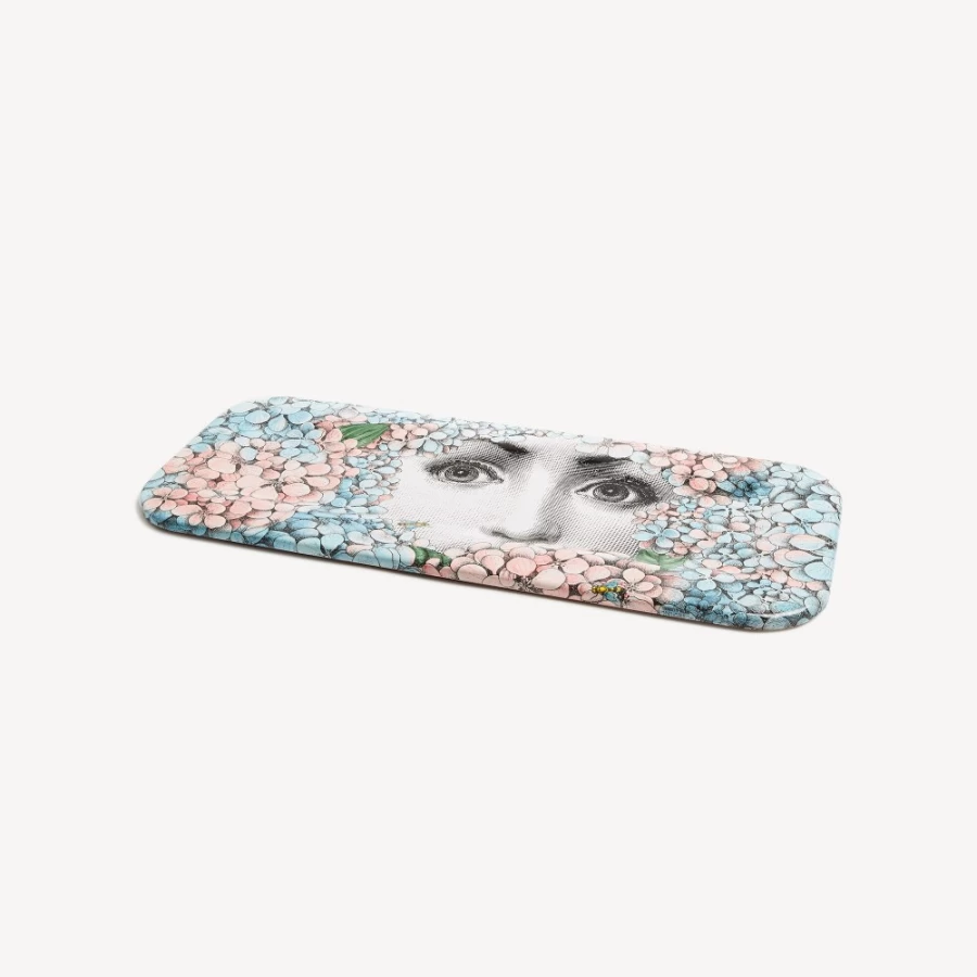 Fornasetti Multicolour Ortensia Decorative Tray - Hand-Painted Italian Design