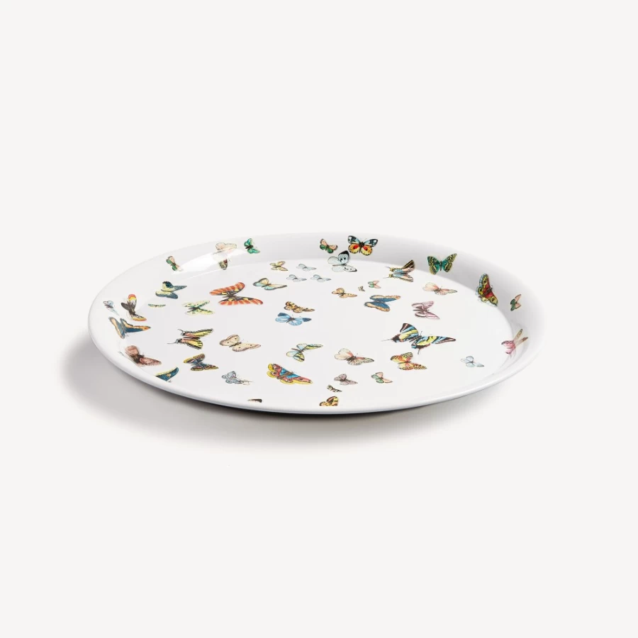 Fornasetti Multicolour Farfalle Decorative Tray
