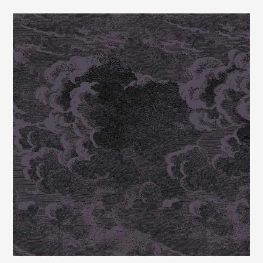 Fornasetti Midnight Nuvolette Wallpaper 2-Roll Set