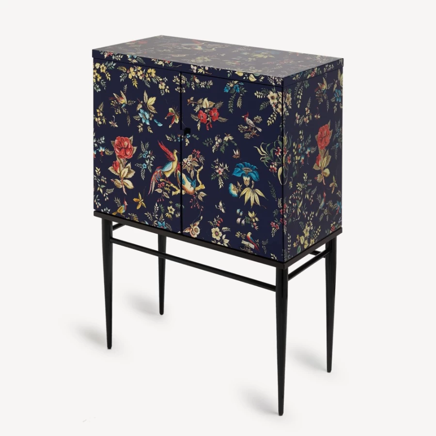 Fornasetti Raised Cabinet Coromandel Multicolour Design Collector's Piece
