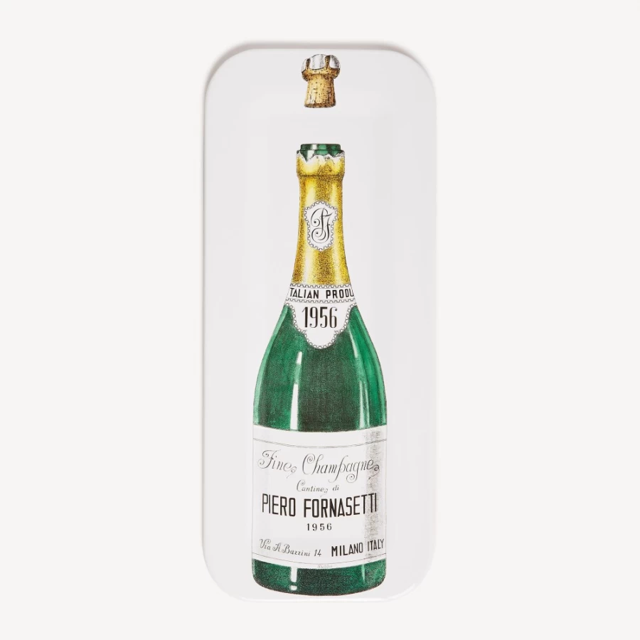 Fornasetti Multicolour Decorative Tray for Champagne and Cocktails