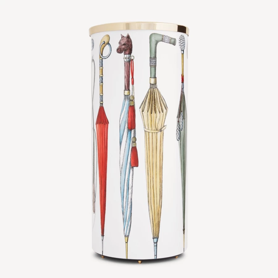 Fornasetti Multicolour Umbrella Stand - Ombrelli E Bastoni Design