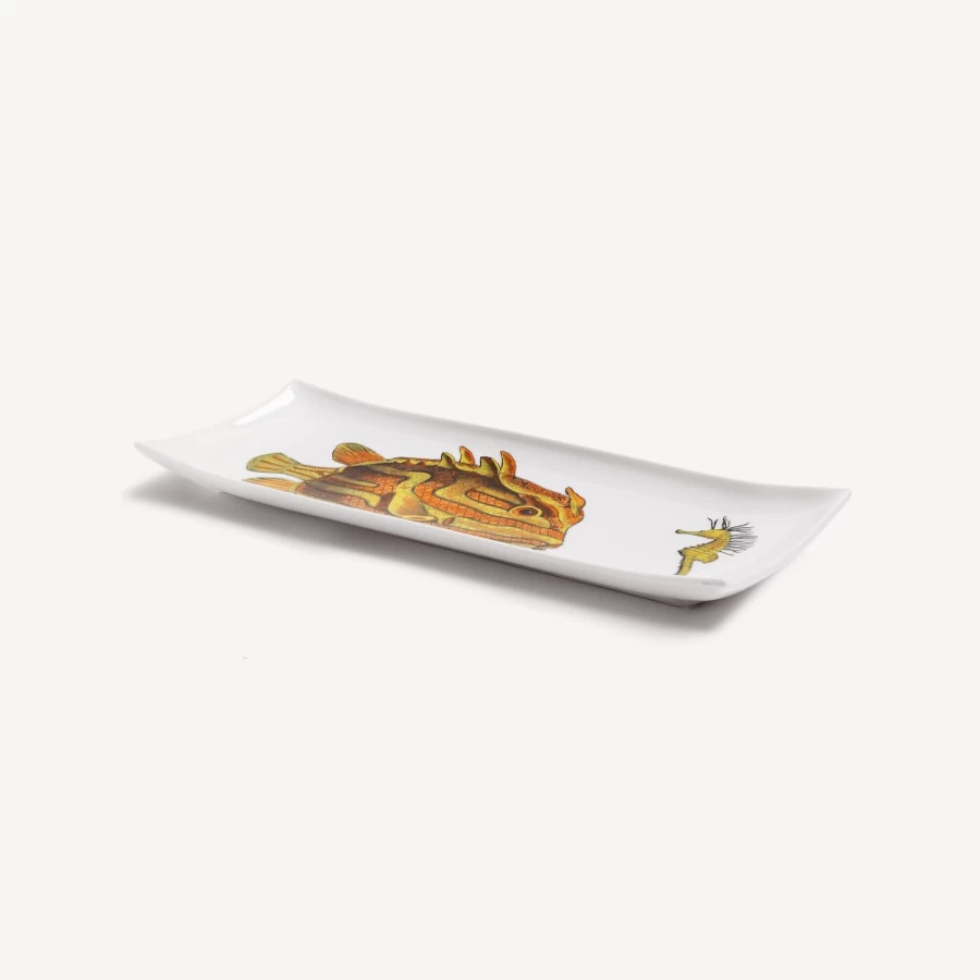 Fornasetti Multicolour Tray Incontro Decorative Collectible Tray