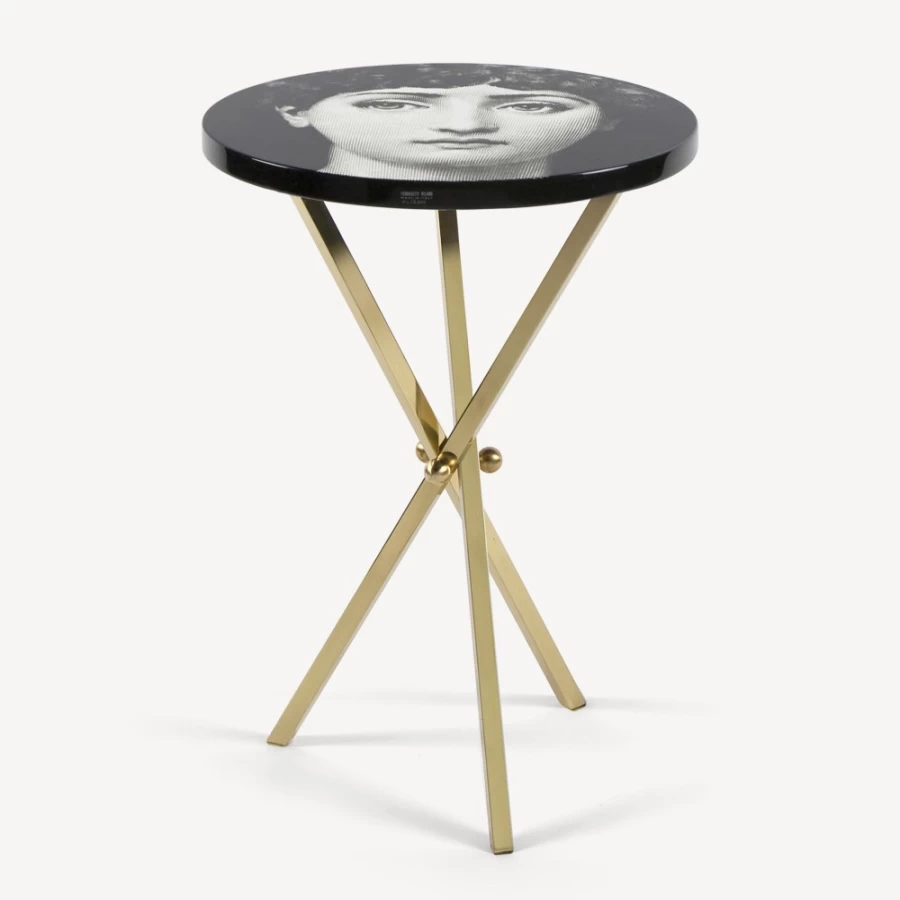 Fornasetti Tema E Variazioni N.1 White and Black Coffee Table