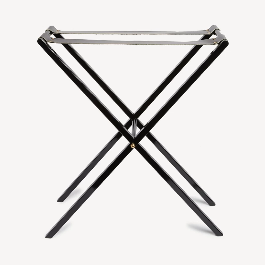 Fornasetti Black Tray Holder - Elegant and Functional Home Decor Accessory