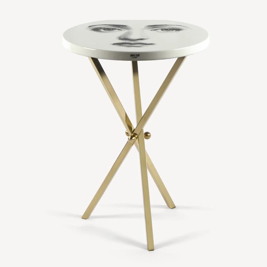 Fornasetti Tema E Variazioni N.6 White and Black Coffee Table