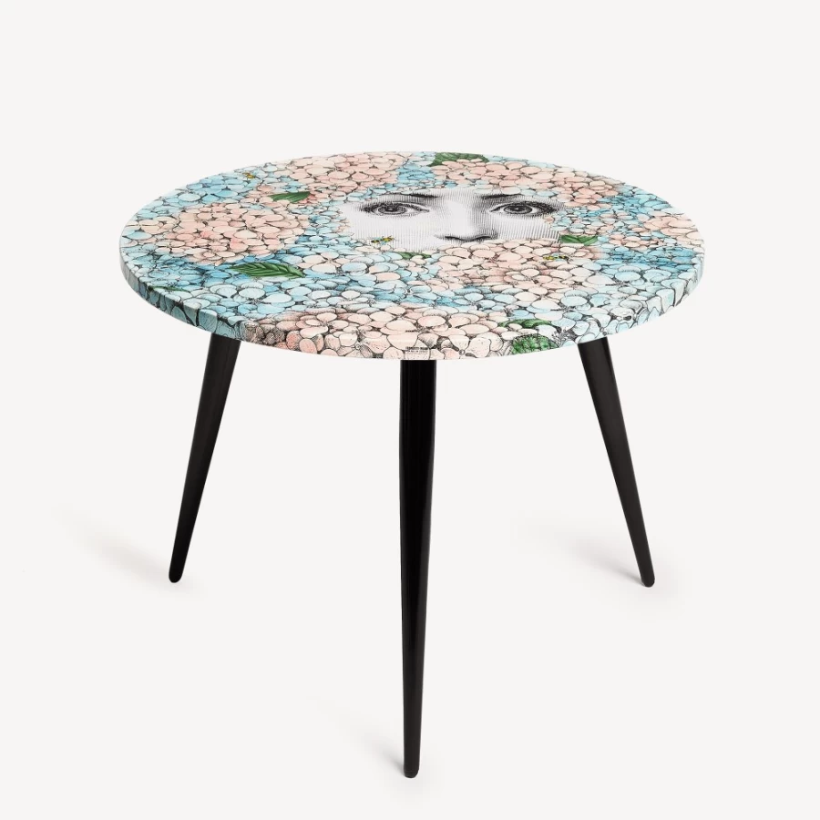 Fornasetti Multicolour Table Top Ortensia Decorative Tray