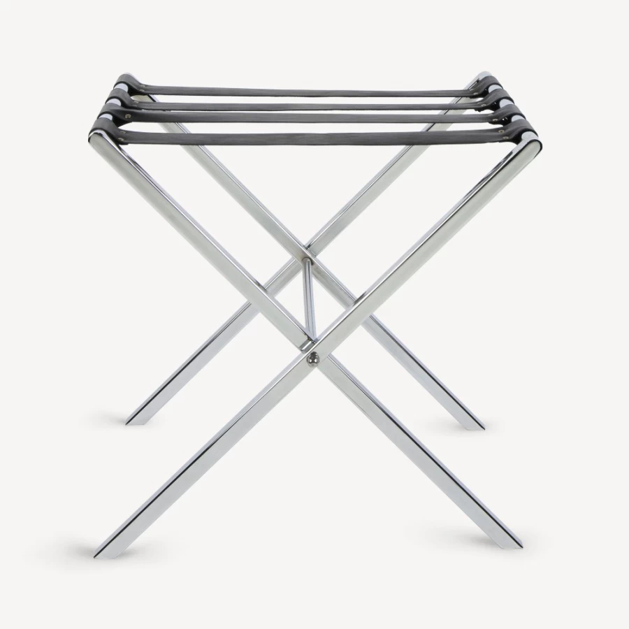 Fornasetti Silver Tray Holder - Elegant Decorative Tableware Stand