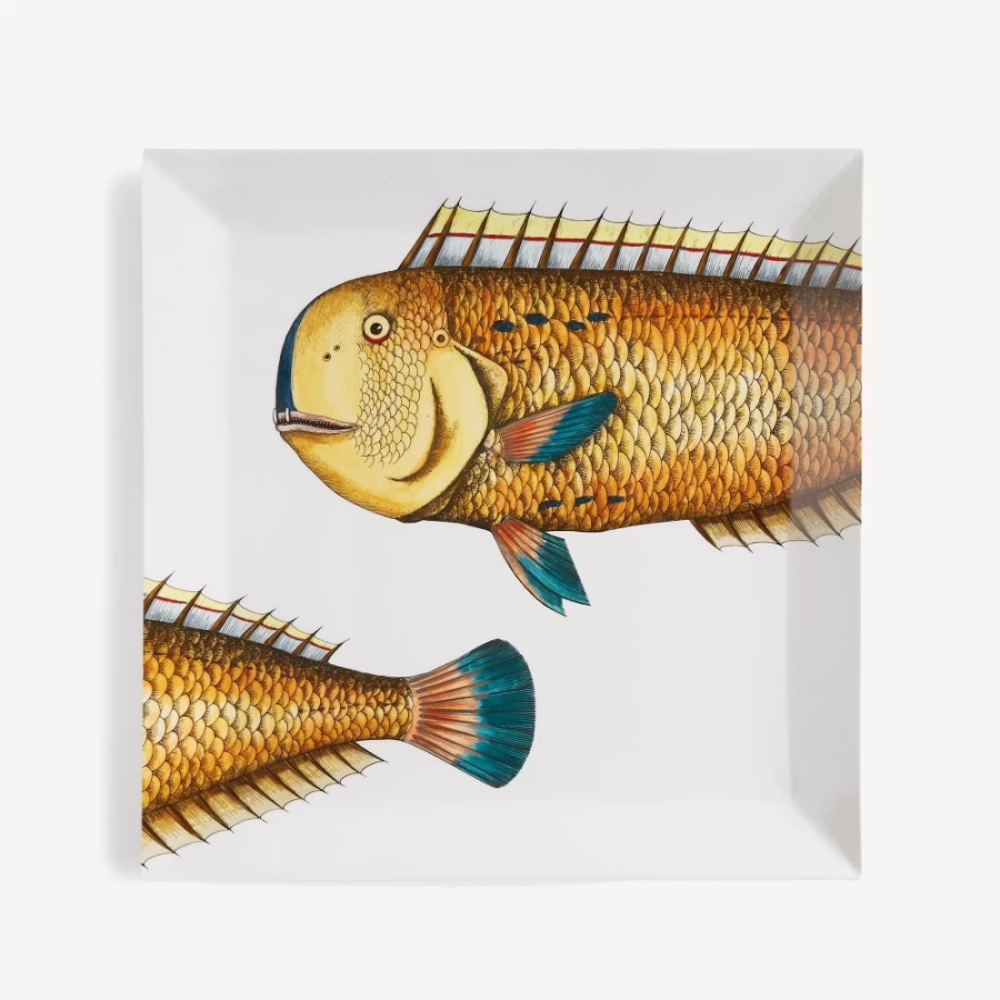 Fornasetti Multicolour Tray Pesce Lampuga Decorative Collectible