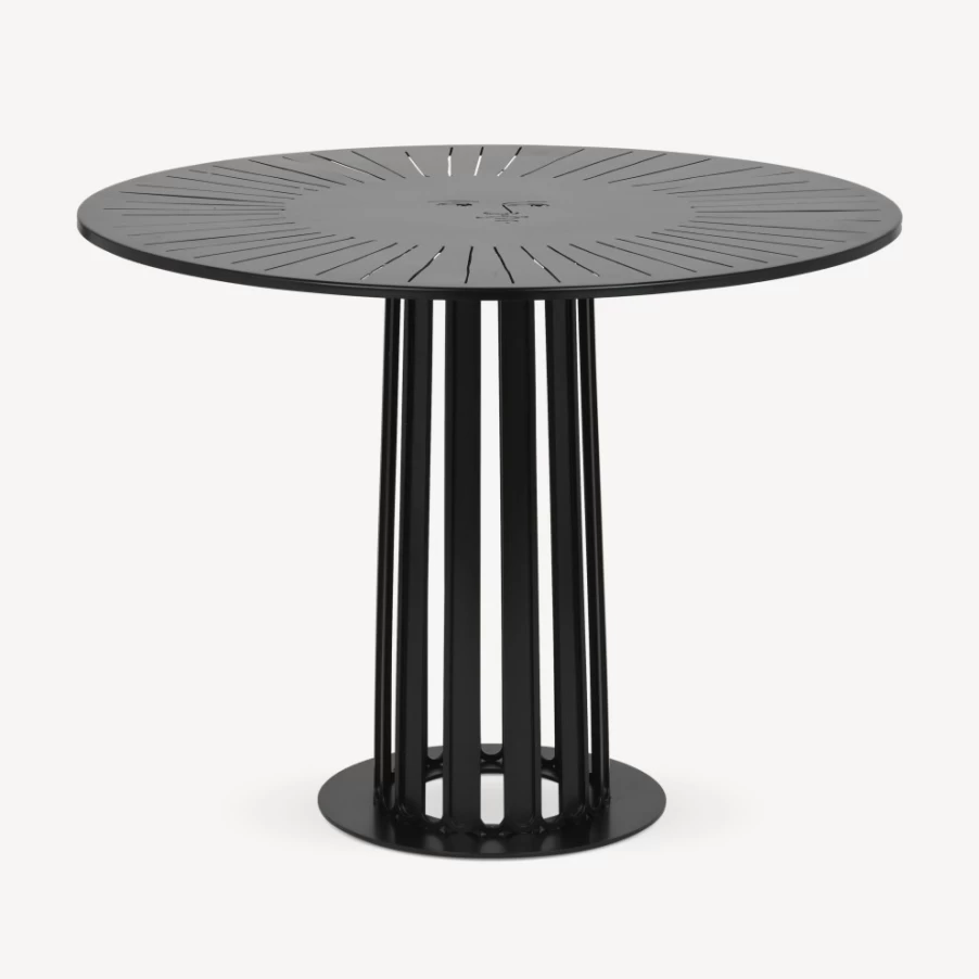 Fornasetti Black Outdoor Table Ara Solis – Premium Garden Furniture