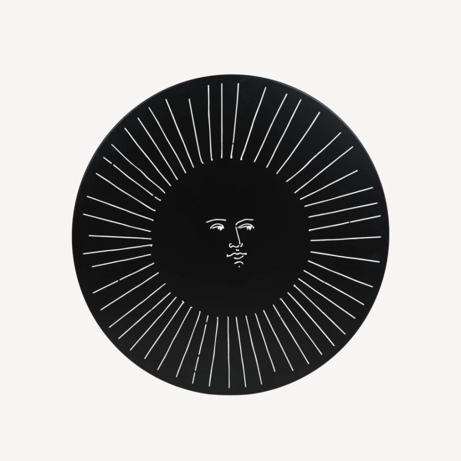 Fornasetti Black Outdoor Table Ara Solis – Premium Garden Furniture
