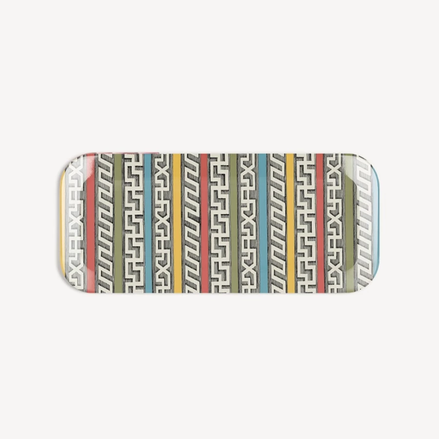 Fornasetti Multicolour Antique Tray Bordi - Vintage Decorative Collectible