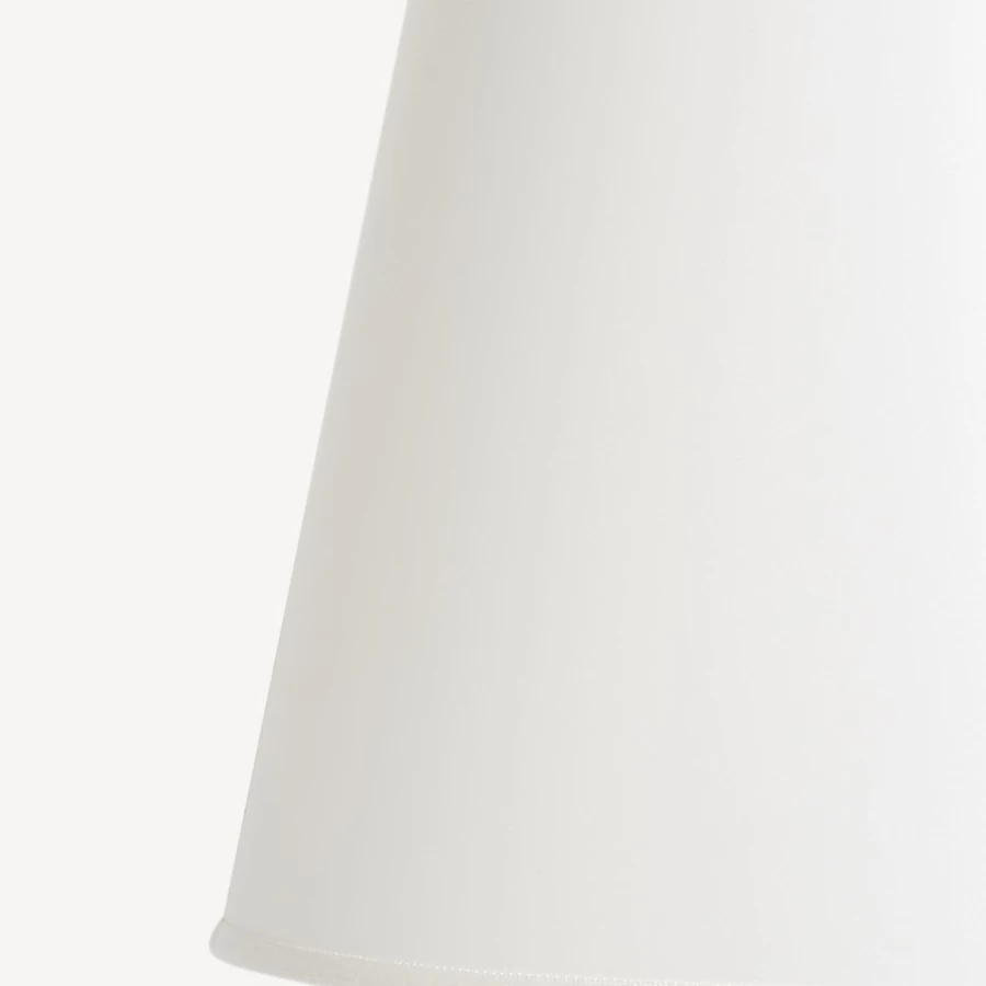 Fornasetti White Conical Lampshade - Elegant Designer Lighting
