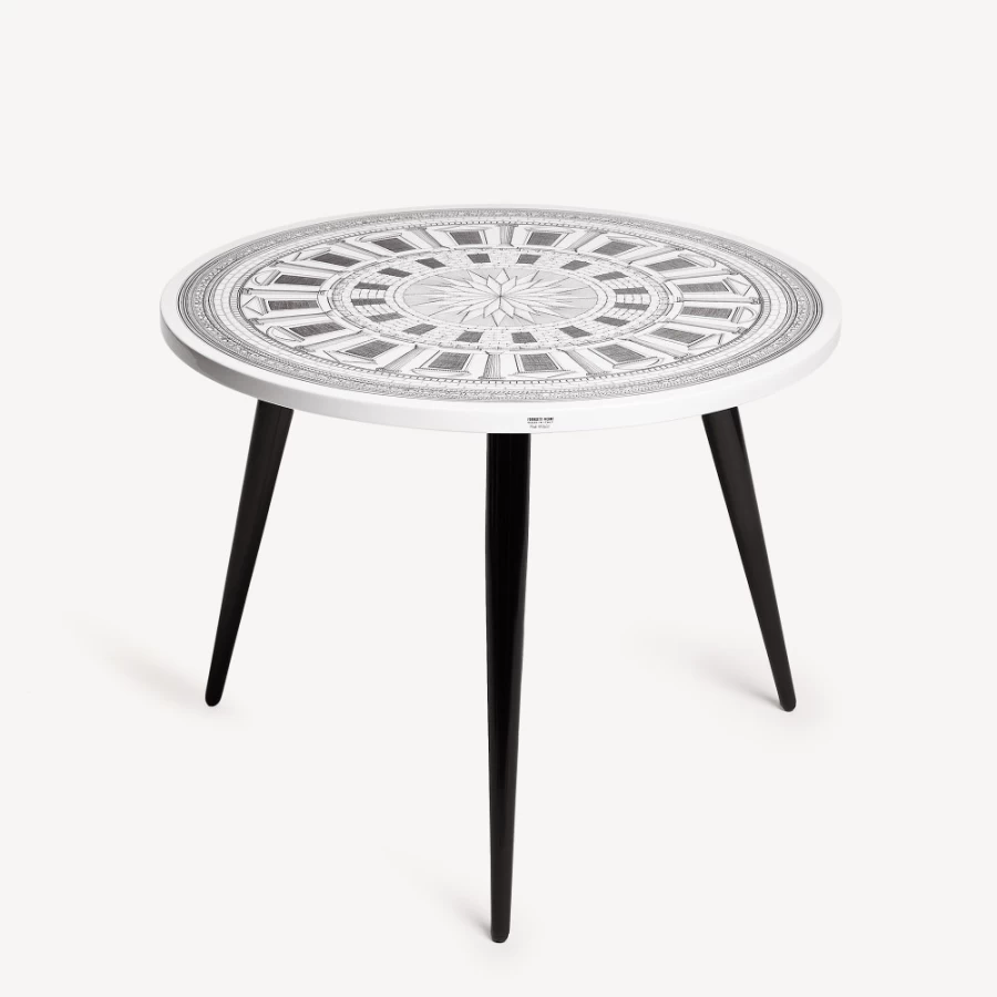 Fornasetti White and Black Cortile Table Top