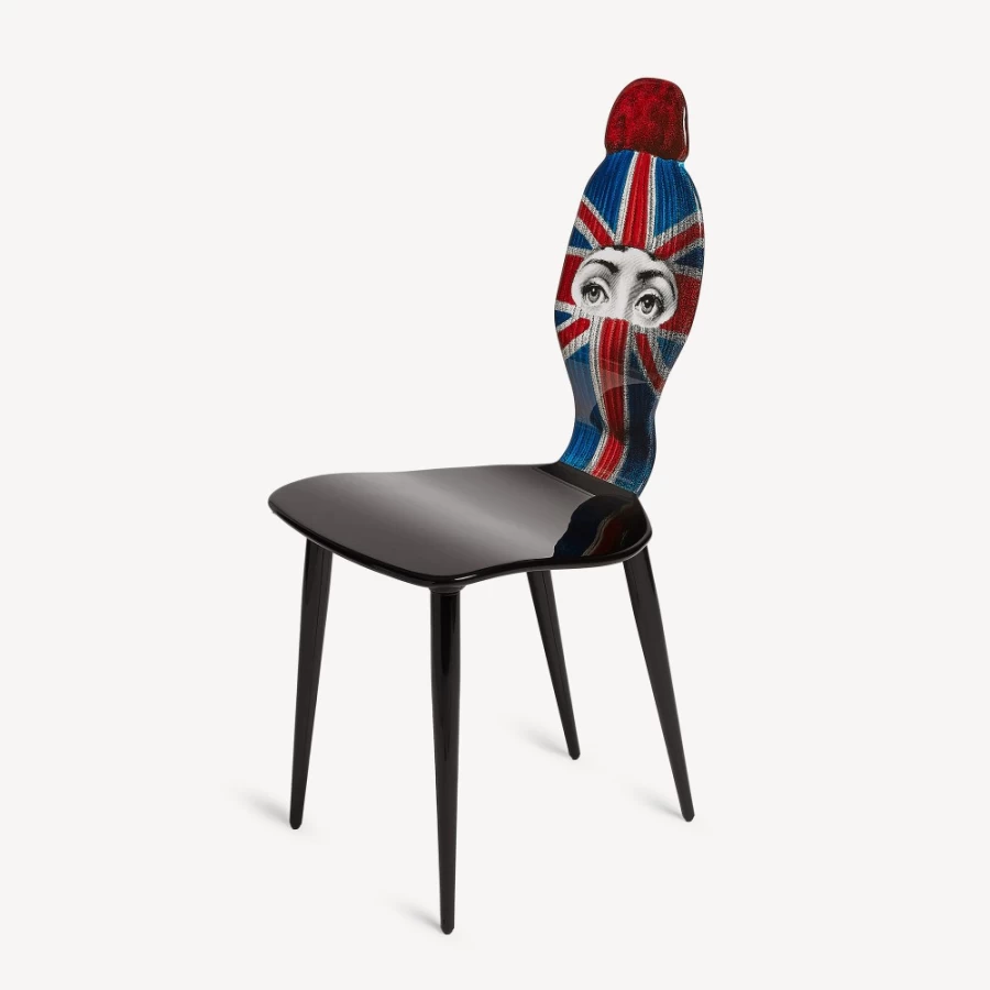 Fornasetti Multicolour Jubilux Chair - Unique Designer Furniture